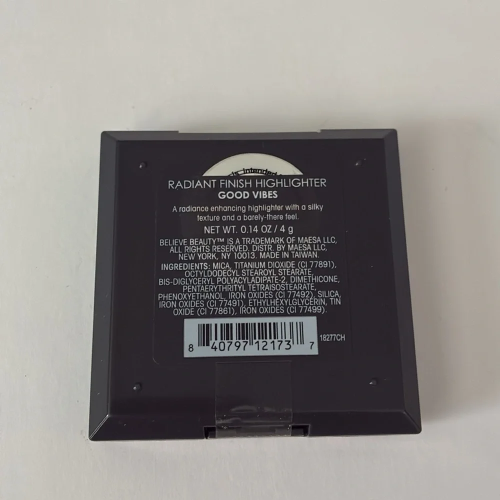4/$20 Believe Beauty Radiant Finish Highlighter – Good Vibes